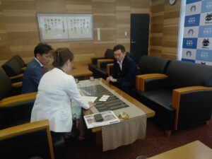 2025年10月14日：奄美市長室での3度目の意見交換