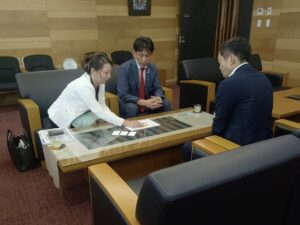 2025年10月14日：地域の将来を見据えた協議の様子